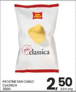 Eurospar PATATINE SAN CARLO CLASSICA offerta
