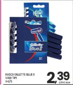 Eurospar RASOI GILLETTE BLUE II offerta