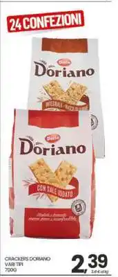 Eurospar CRACKERS DORIANO offerta