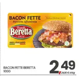 Eurospar BACON FETTE BERETTA offerta
