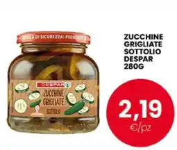 Eurospar ZUCCHINE GRIGLIATE SOTTOLIO DESPAR 280G offerta