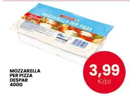 Eurospar MOZZARELLA PER PIZZA DESPAR 400G offerta