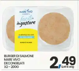 Eurospar BURGER DI SALMONE offerta
