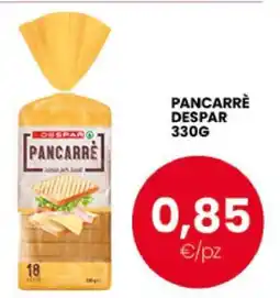 Eurospar PANCARRÈ DESPAR 330G offerta