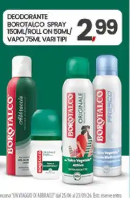 Eurospar DEODORANTE BOROTALCO offerta
