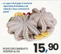 Eurospar Polpo Decongelato offerta