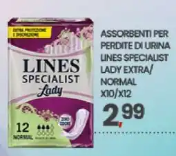 Eurospar LINES SPECIALIST LADY offerta