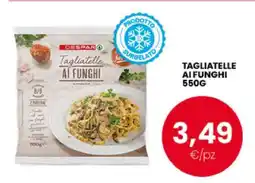 Eurospar TAGLIATELLE AI FUNGHI 550G offerta