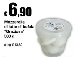 Sì con te Mozzarella di latte di bufala "Graziosa" offerta