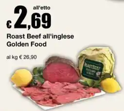 Sì con te Roast Beef all'inglese Golden Food offerta