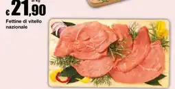 Sì con te Fettine di vitello nazionale offerta