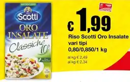 Sì con te Riso Scotti Oro Insalate Classiche offerta
