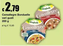 Sì con te Cereallegre Bonduelle offerta