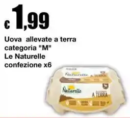 Sì con te Uova allevate a terra Le Naturelle offerta
