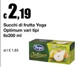 Sì con te Succhi di frutta Yoga Optimum offerta