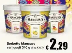Sì con te Sorbetto Mancuso offerta