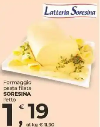 Formaggio pasta filata SoreSina