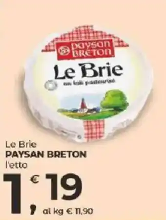 Le Brie Paysan Breton
