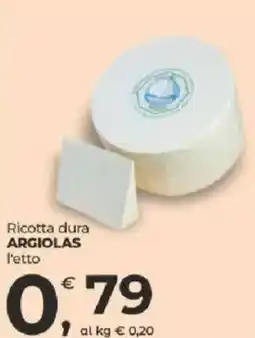 Alter Discount Ricotta dura Argiolas offerta
