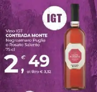 Vino IGT Contrada Monte