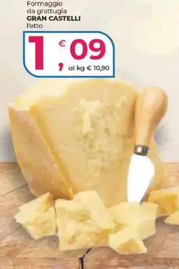 Alter Discount Formaggio da grattugia Gran Castelli offerta