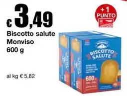 Sì con te Biscotto salute Monviso offerta
