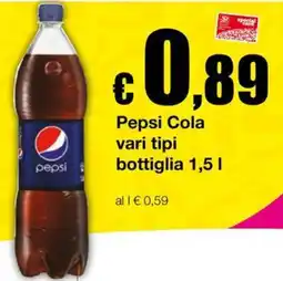 Sì con te Pepsi Cola offerta
