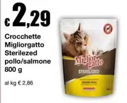 Sì con te Crocchette Migliorgatto Sterilized offerta