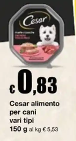 Sì con te Cesar alimento per cani offerta