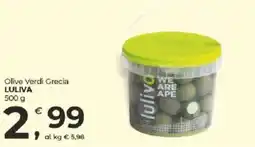 Alter Discount Olive Verdi Grecia Luliva offerta
