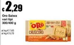 Sì con te Oro Saiwa Cruscoro offerta