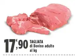 Rossotono Carrefour Tagliata di Bovino adulto offerta