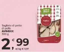 Alter Discount Tagliata di petto di pollo AVIMECC offerta