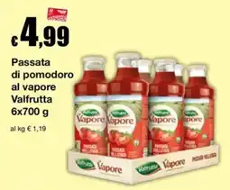 Sì con te Passata di pomodoro al vapore Valfrutta offerta