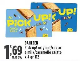 Rossotono Carrefour Bahlsen Pick up! original/choco e milk/caramello salato offerta