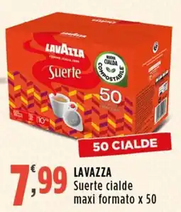 Rossotono Carrefour Lavazza Suerte cialde offerta