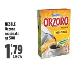 Rossotono Carrefour Nestlé Orzoro macinato offerta