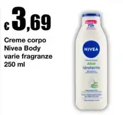 Sì con te Creme corpo Nivea Body offerta