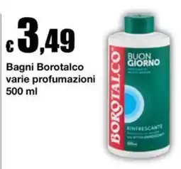 Sì con te Bagni Borotalco offerta