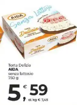 Alter Discount Torta Delizia AIDA senza lattosio offerta