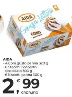 Alter Discount Aida senza lattosio cono offerta