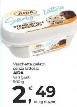 Alter Discount Vaschetta gelato senza lattosio AIDA offerta