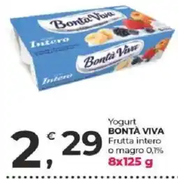 Alter Discount Yogurt BONTÀ VIVA offerta
