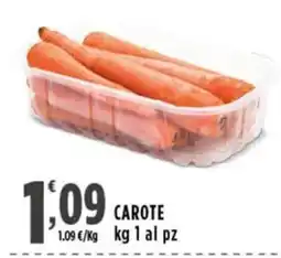 Rossotono Carrefour Carote offerta