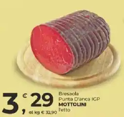 Alter Discount Bresaola Punta D'anca IGP Mottolini offerta