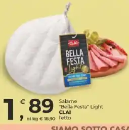 Alter Discount Salame "Bella Festa" Light CLAI offerta