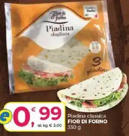 Alter Discount Piadina classica Fior di Forno offerta
