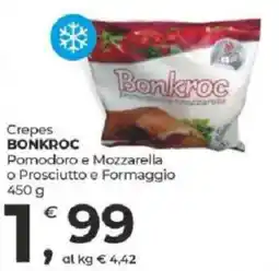 Alter Discount Crepes Bonkroc Pomodoro e Mozzarella offerta