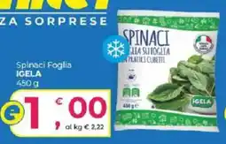 Alter Discount Spinaci Foglia IGELA offerta