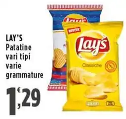 Rossotono Carrefour Lay's Patatine offerta